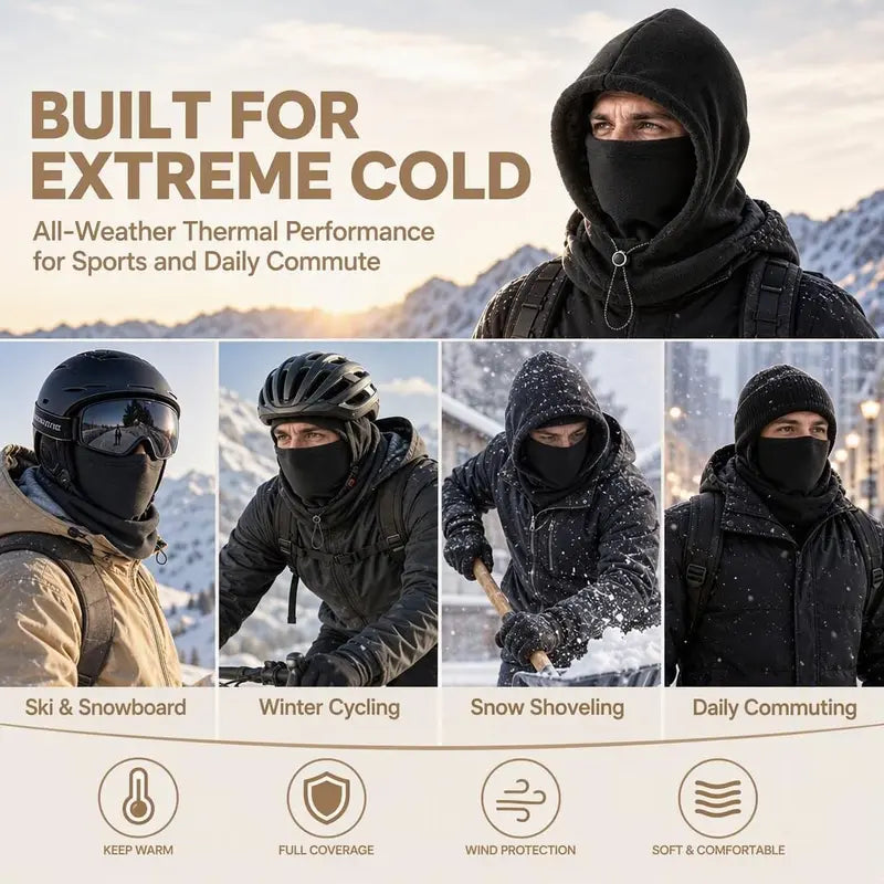 🔥 Warm Winter Sherpa Hat – Cozy, Soft & Cold-Weather Ready (offer)