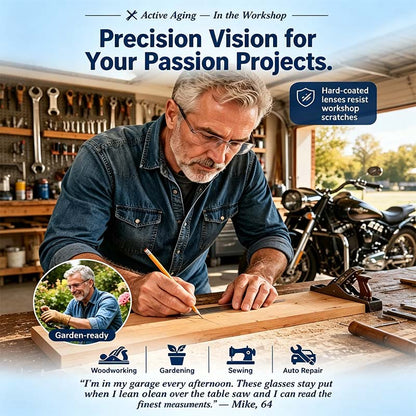 👓Multi-Zone Photochromic Reading Glasses (offer)