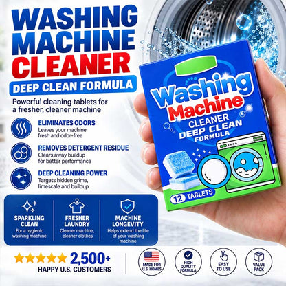 🧼🌀Washing Machine Cleaner Tablets