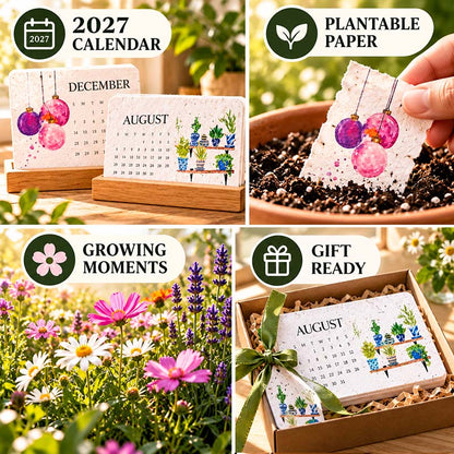 🌱 2027 Plantable Calendar – Use It. Plant It. Watch It Grow.🌱 ☀
