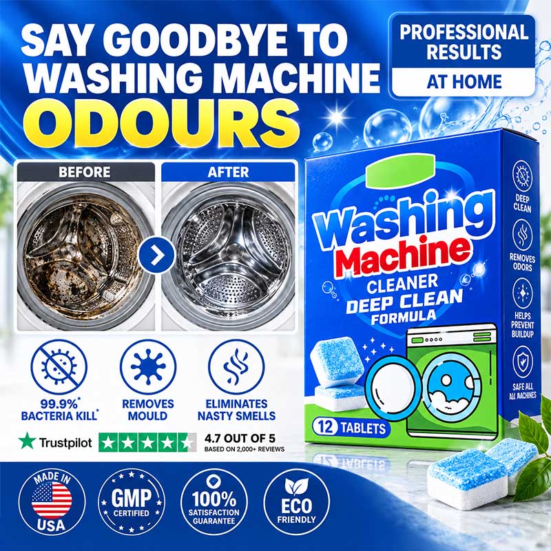 🧼🌀Washing Machine Cleaner Tablets