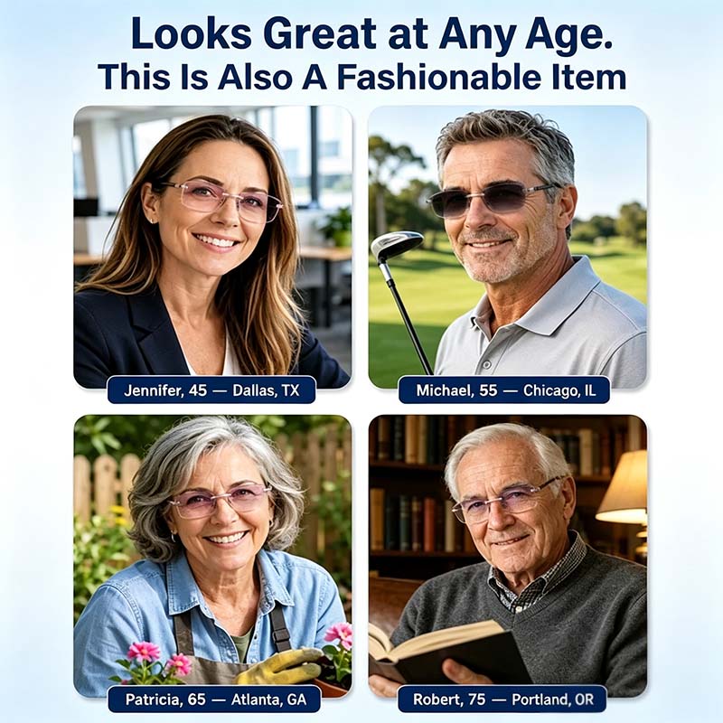 👓Multi-Zone Photochromic Reading Glasses (offer)