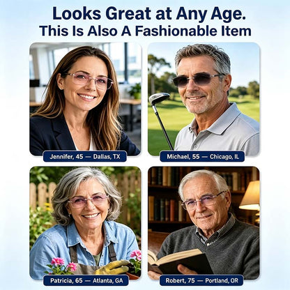 👓Multi-Zone Photochromic Reading Glasses (offer)