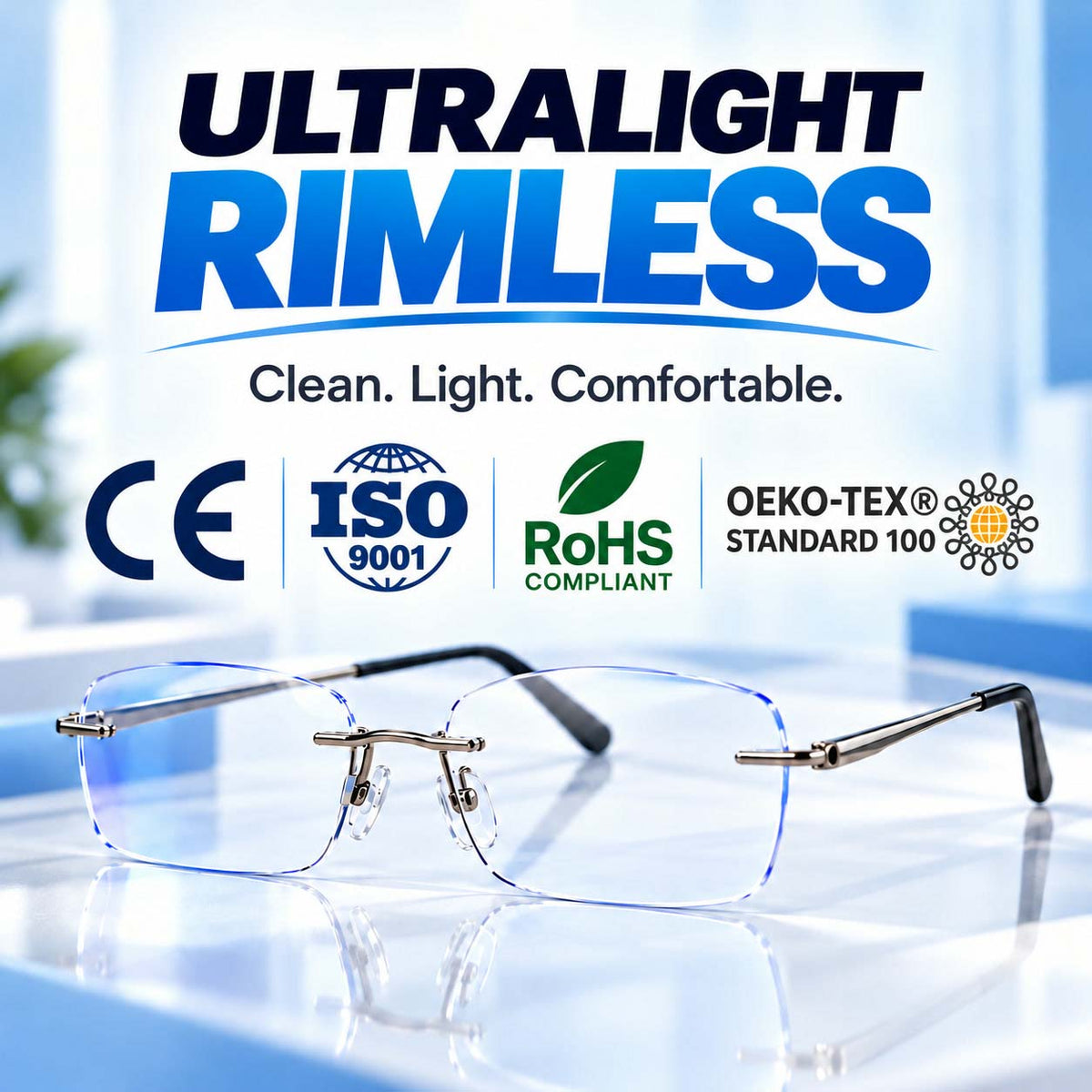 👓Multi-Zone Photochromic Reading Glasses
