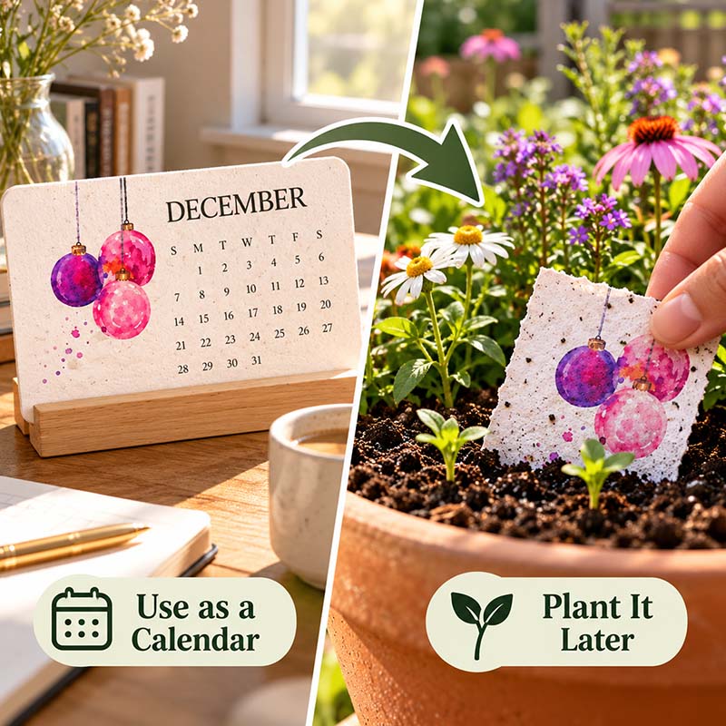 🌱 2027 Plantable Calendar – Use It. Plant It. Watch It Grow.🌱 ☀