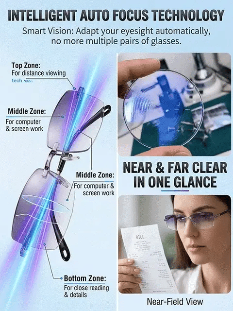 👓Multi-Zone Photochromic Reading Glasses (offer)