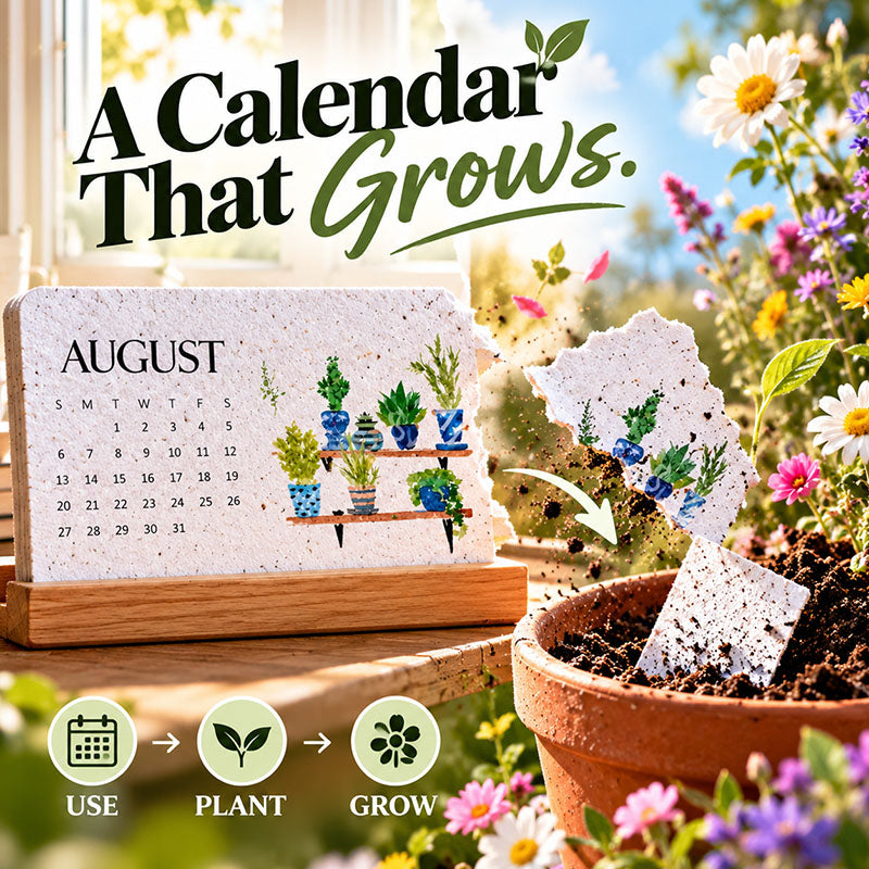 🌱 2027 Plantable Calendar – Use It. Plant It. Watch It Grow.🌱 ☀