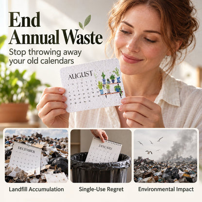 🌱 2027 Plantable Calendar – Use It. Plant It. Watch It Grow.🌱 ☀