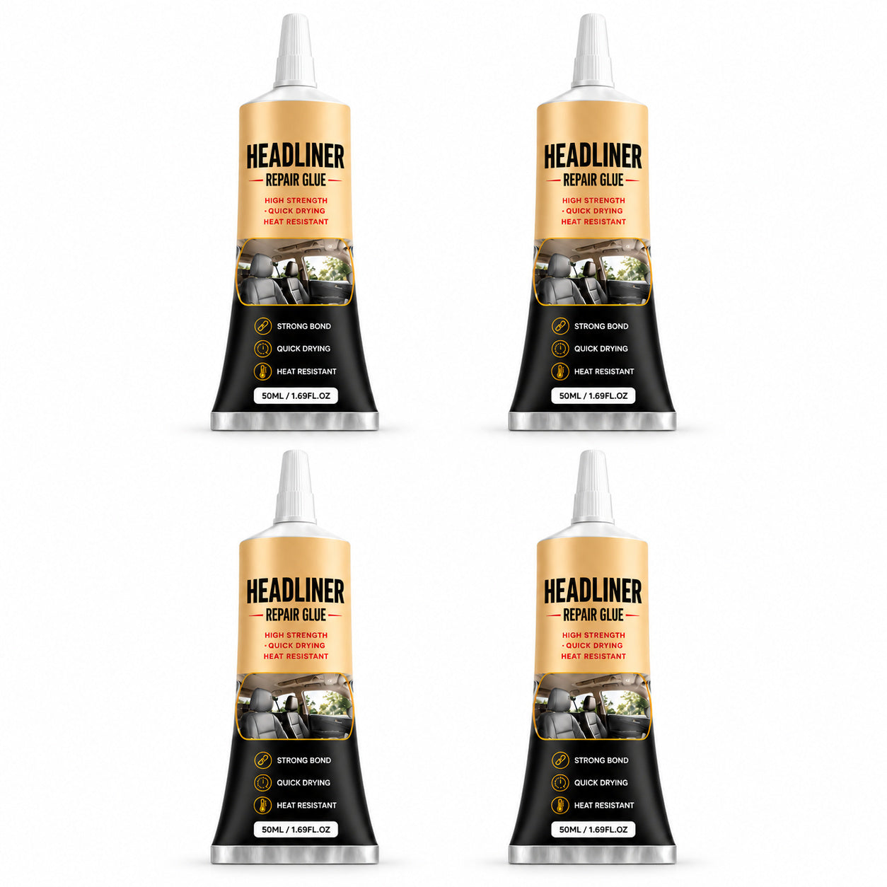 🏠4 Bottles — Car + Home Fabric Care